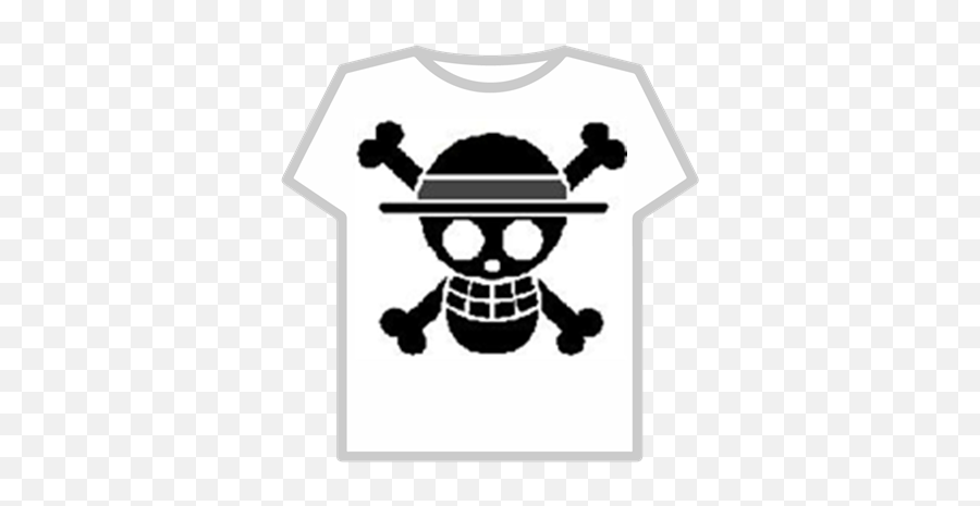 One Piece Straw Hat Jolly Roger Variation2 Sticke Roblox - T Shirt Roblox Bendy Emoji,Straw Hat Emoji