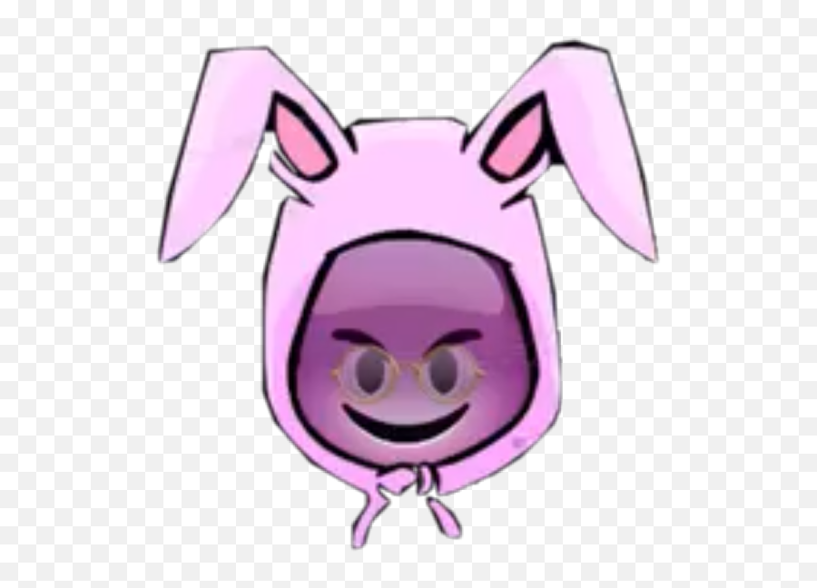 Emoji Clipart Bunny Emoji Bunny - Imagenes De El Conejo Malo Bad Bunny,Bunny Emoticon