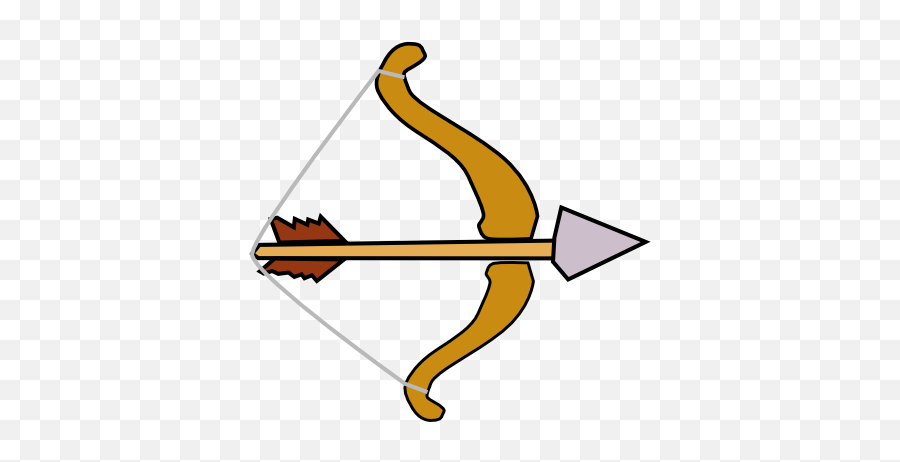 Bow And Arrow Clipart - Archery Bow And Arrow Clipart Emoji,Bow And Arrow Emoji