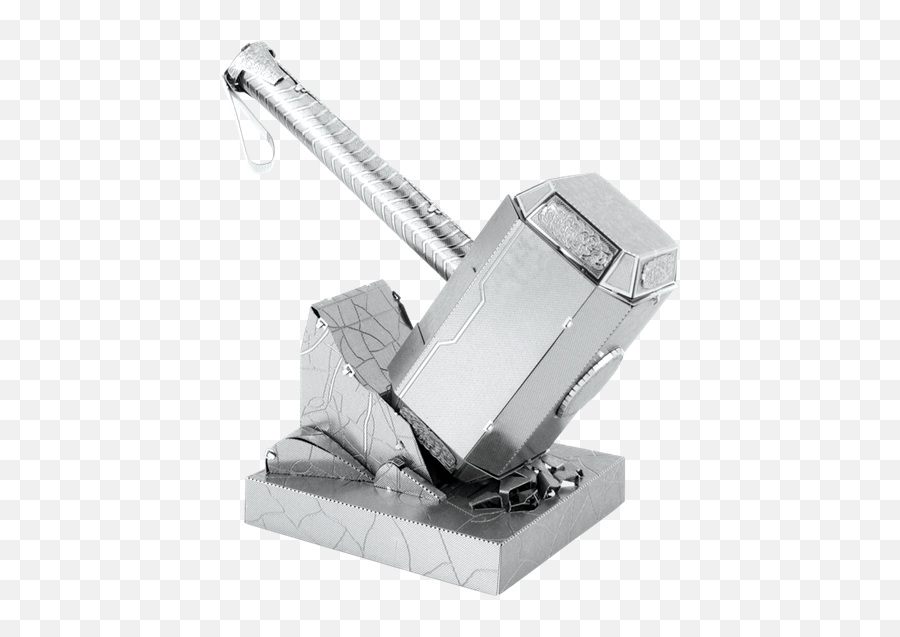 Metal Earth Marvel Mjolnir 3d Miniature - Metal Earth Mjolnir Emoji,Mjolnir Facebook Emoticon