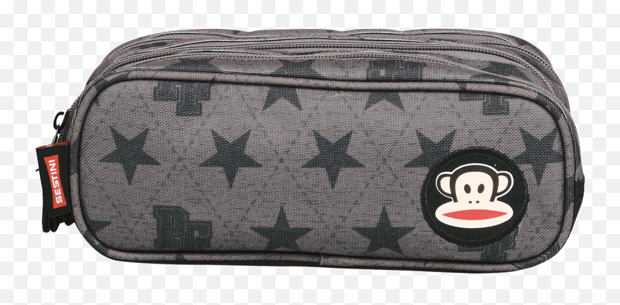 Estojo 3 Compartimentos Paul Frank - Unisex Emoji,Paul Frank Monkey Emoticon