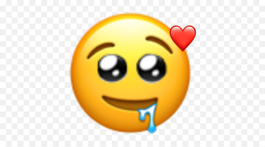 Emoji Love Like Heart Yes Sticker By Joy Gurlll - Transparent Drooling Face Emoji,Joy Emoji Meme