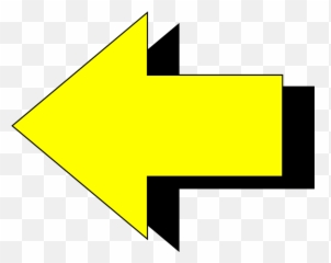 Yellow Arrow Pointing Left - Clip Art Library Left Arrow Pointing Right Emoji,Pointing Left Emoji