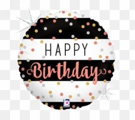 Birthday Balloons - Rose Gold Happy Birthday Emoji,Happy Birthday African American Emojis