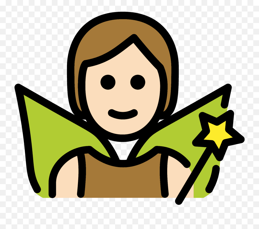 Fairy Emoji Clipart - Emoji Nelle Diverse Piattaforme Fata,Bonfire Emoji