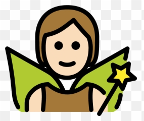 Fairy Emoji Clipart - Emoji Nelle Diverse Piattaforme Fata,Bonfire Emoji