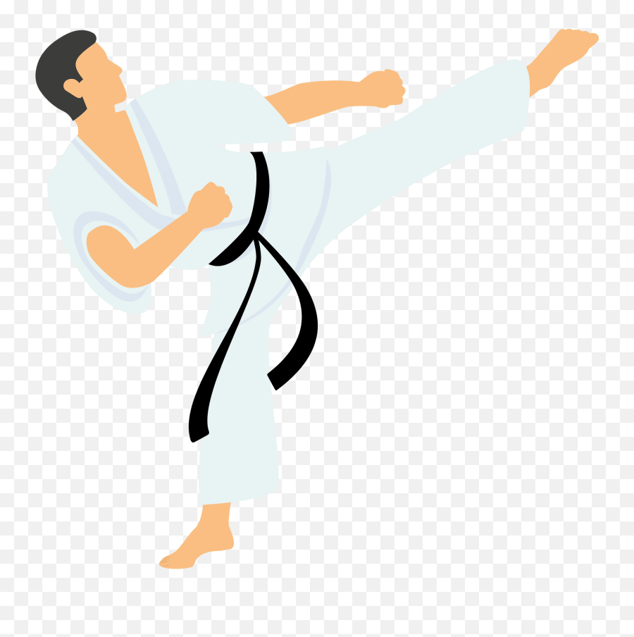 Taekwondo Clipart Free Download Transparent Png Creazilla - Kick Emoji,Jiu Jitsu Skype Emoticon