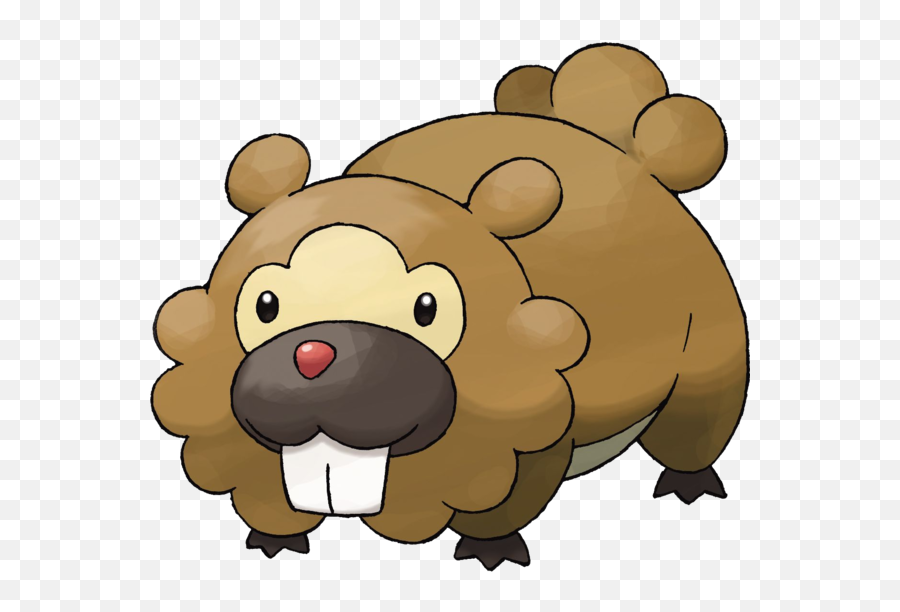 Bidoof Is - Bidoof Pokemon Emoji,Fennekin Happy Emotion