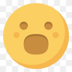 Amazed - Dot Emoji,Amazed Emoticons