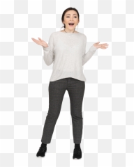Foto De Emocionada Alegre Mujer Caucásica Aislada Sobre Emoji,Cara De Esceptica Emoticon