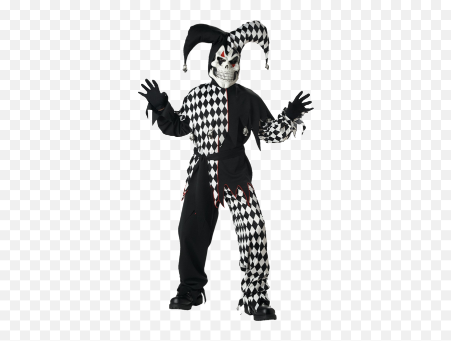 Killer Jester Clown - Evil Jester Costume Emoji,Killer Clown Emoji