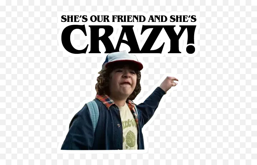 Stranger Things Sticker Pack - Stickers Cloud Emoji,Stranger Things In Emojis