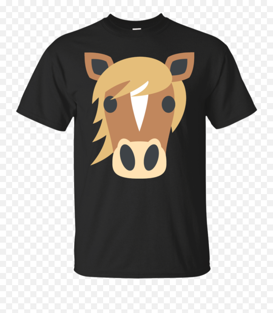Horse Face Emoji T,Emoji Face Shirt