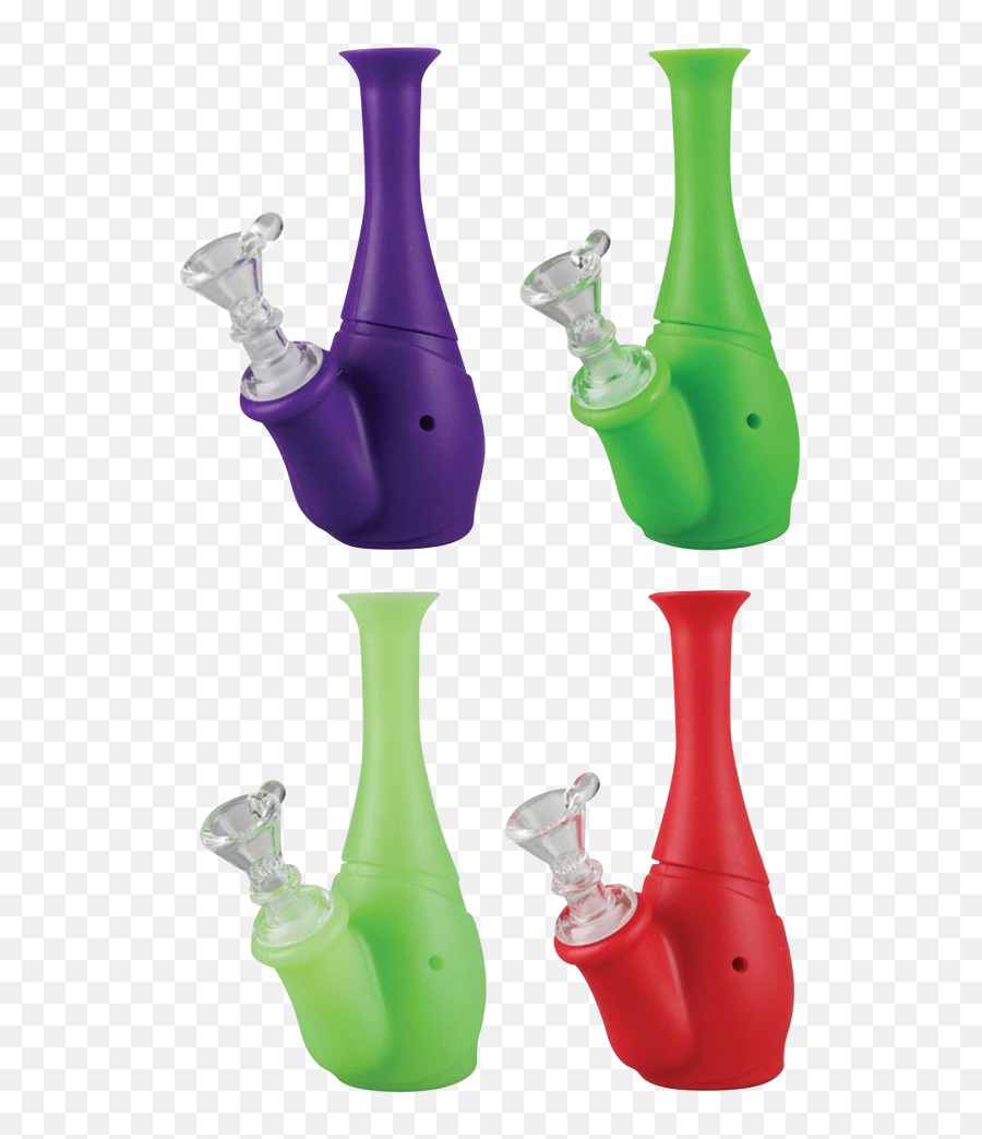 Silicone Vase Bubbler Simple Water Pipe Emoji,Vase Emoji