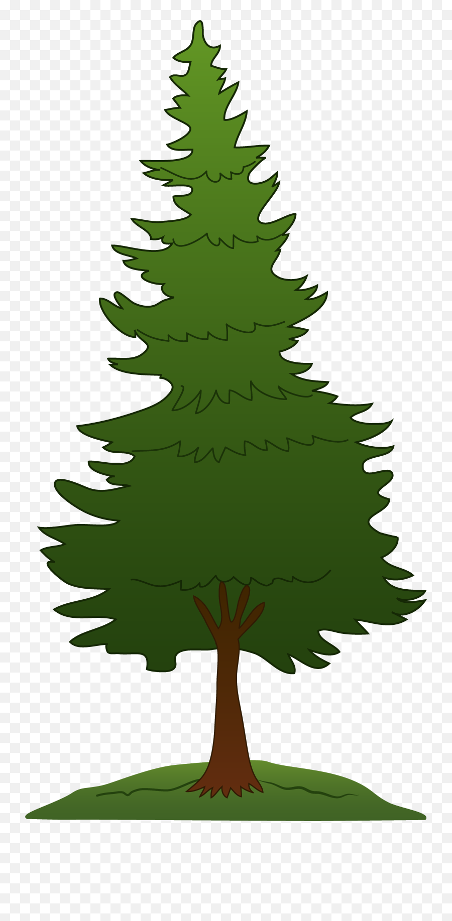 Park Clipart Tree Park Tree - Pine Trees Clipart Png Emoji,Pine Tree Emoji