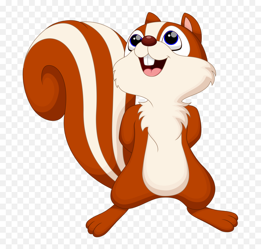 Felt Patterns Clipart Tigger Squirrel Animals - Cute Squirrel Cartoon Png Emoji,Cute Emoji Patterns