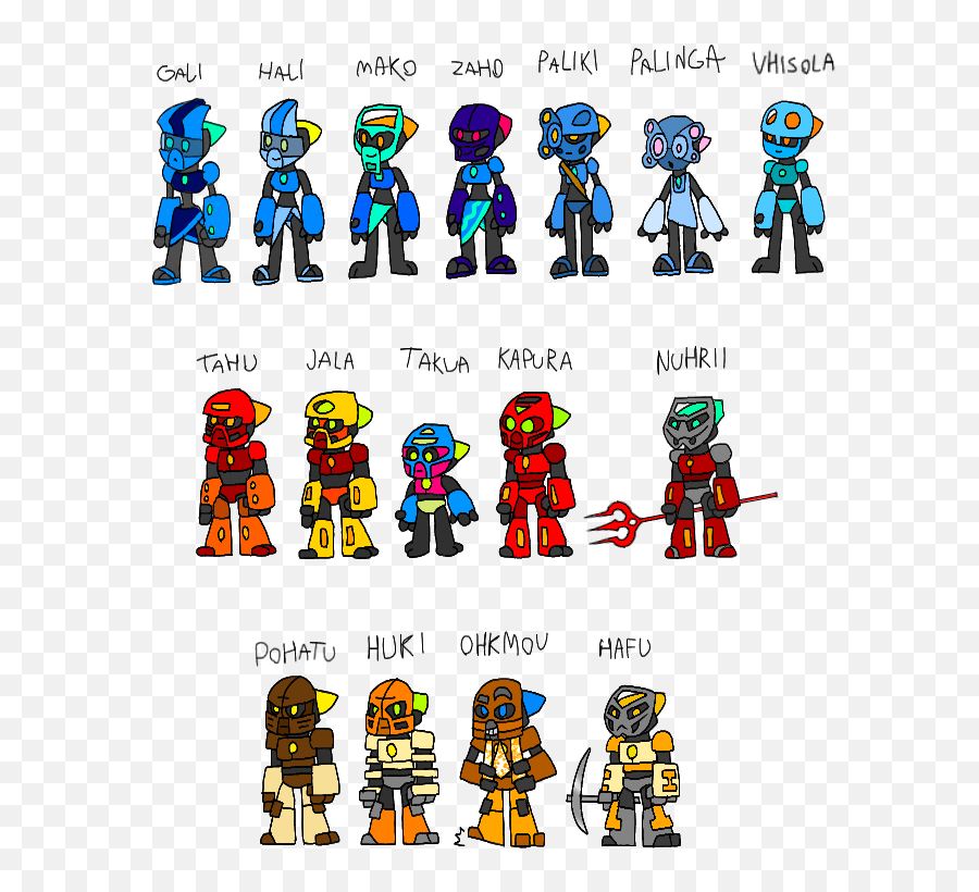 Bionicle Animated Matoran Art Concept - General Art Bzpower Fictional Character Emoji,Destiny Discord Emoji
