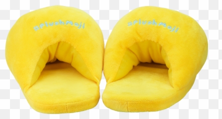 Plushmoji Emoji Slippers - Face Blowing A Kiss Soft,Blowing Kisses Emoji