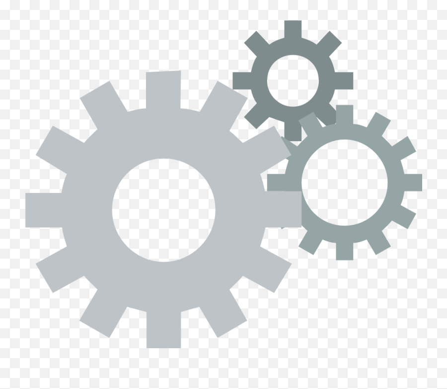 Cogs Icon - Flat Gears Icon Emoji,Metal Gear Solid Emoji