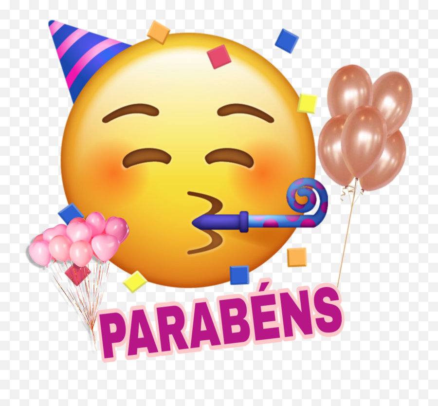 Marrentinha Sticker By Myryannevieira - Emoji Party,Party Emoticon Text