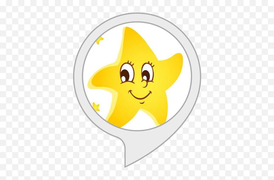 Nursery Rhymes - Happy Emoji,Half Star Emoticon