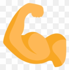 Biceps Curl Computer Icons Clip Art - Transparent Flexing Arm Png Emoji,Strong Arm Emoji