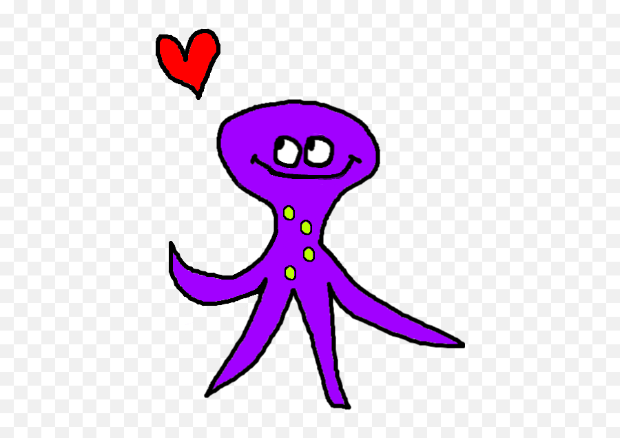 Happy Squidy Tynker - Girly Emoji,Purple Octopus Emoji