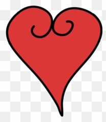 Love Heart - Cute Red Heart Clip Art Free Emoji,Heary Emojis