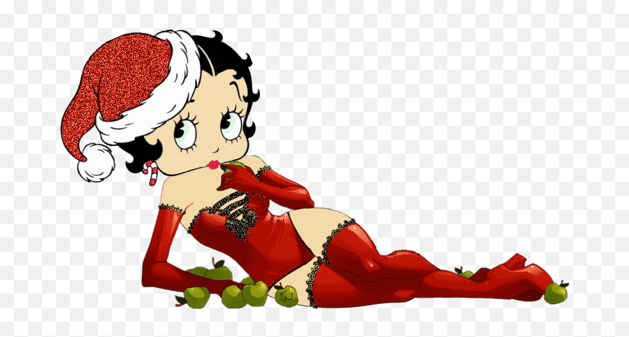 Betty Boop E Dolls - Betty Boop Navidad Png Emoji,Emoticons Da Betty Boop