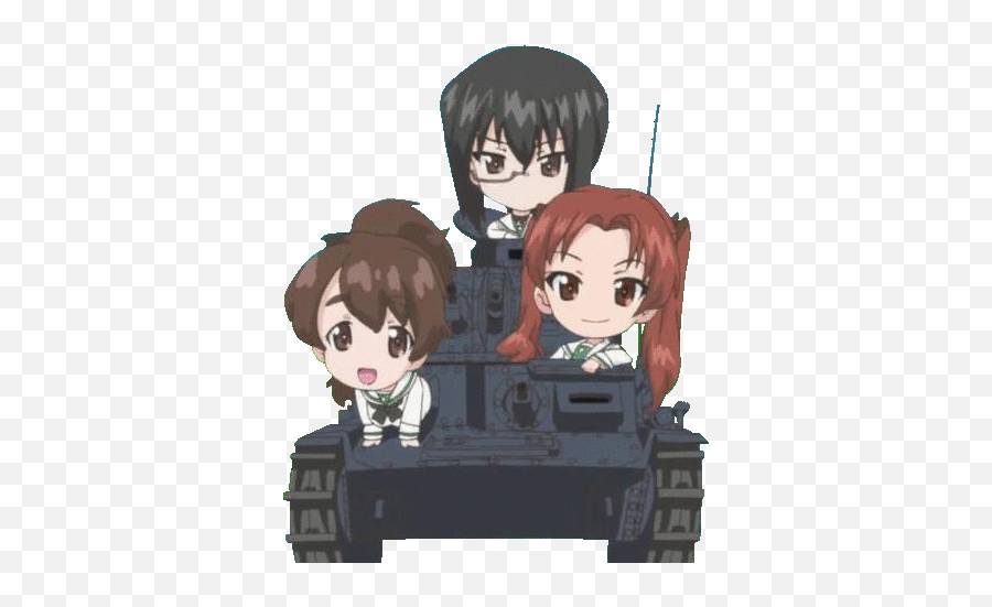 Top Girls Und Panzer Stickers For - Girls Und Panzer Yuzu Emoji,Girls Emoticons