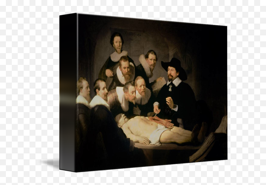 The Anatomy Lesson Of Dr Nicolaes Tulp - Rembrandt Anatomy Lesson Emoji,Anatomy Lesson With Emojis