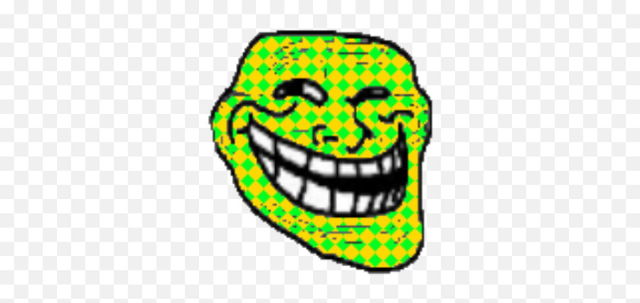 Diamond Troll Medium - Roblox Funny Face Meme Cartoon Emoji,Nyan Cat Emoticon