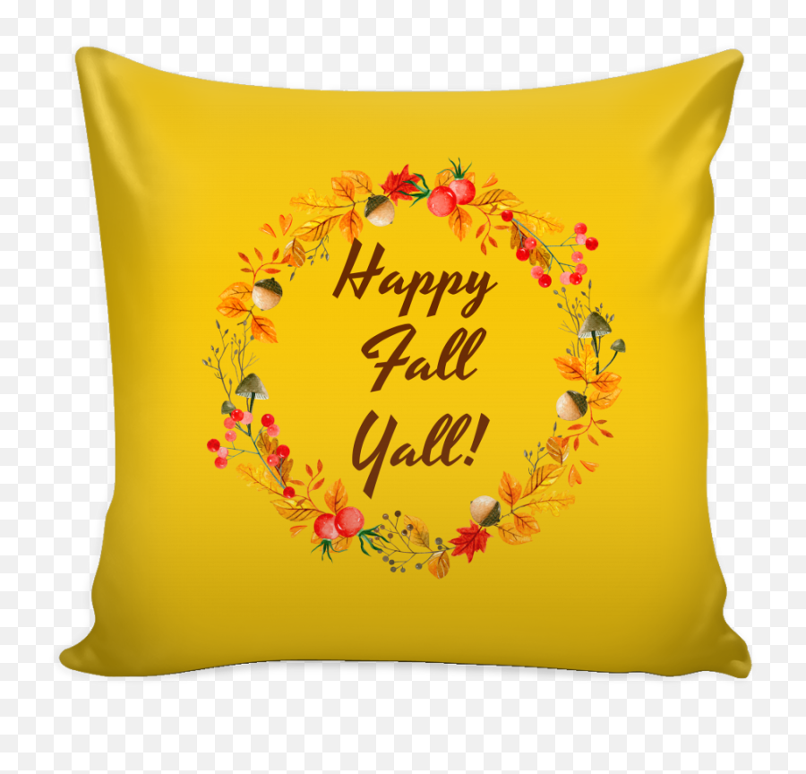 Fall Pillowcase Cover Happy Fall Yall - Highlight Sunshine Instagram Cover Emoji,Pillow Talk Emoji