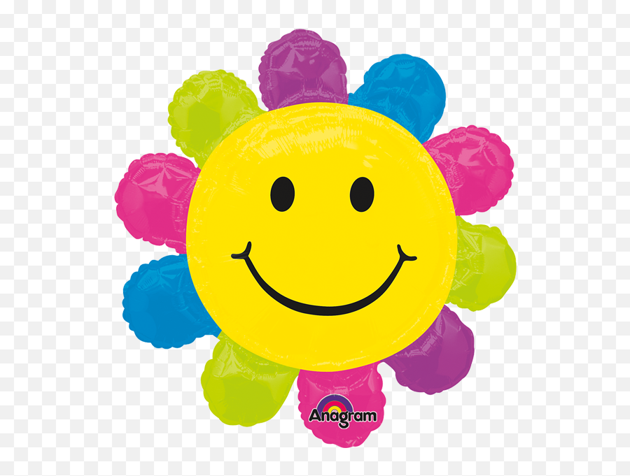 Variedad De - Happy Smiley Face Balloons Emoji,Foil Hat Emoticon