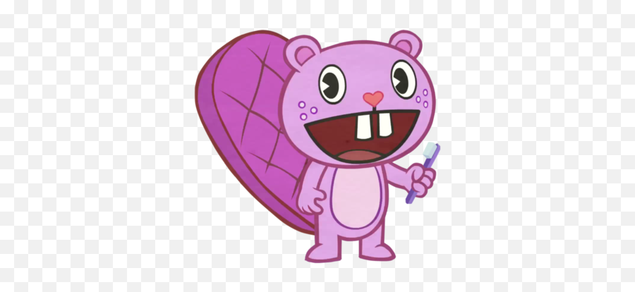 Cartoon Characters Happy Tree Friends Png - Happy Tree Friends Characters Emoji,Htf Emoticon Disco Bear