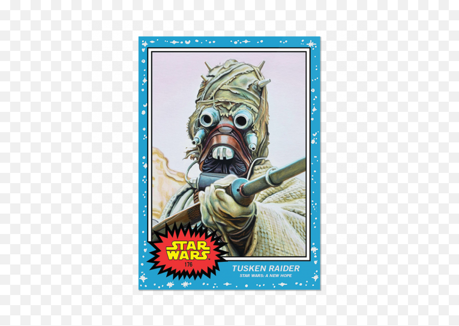 Tusken Raider Archives Jedi Temple Archives - Star Wars Topps Living Set Cards Emoji,7 Star Wars Comics That Will Fill You With Emotion