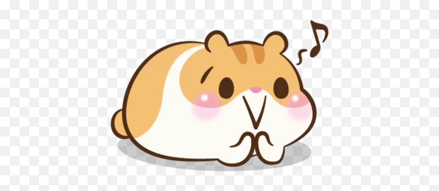 Chloe The Hamster Telegram Stickers - Soft Emoji,Hamaster Emoji