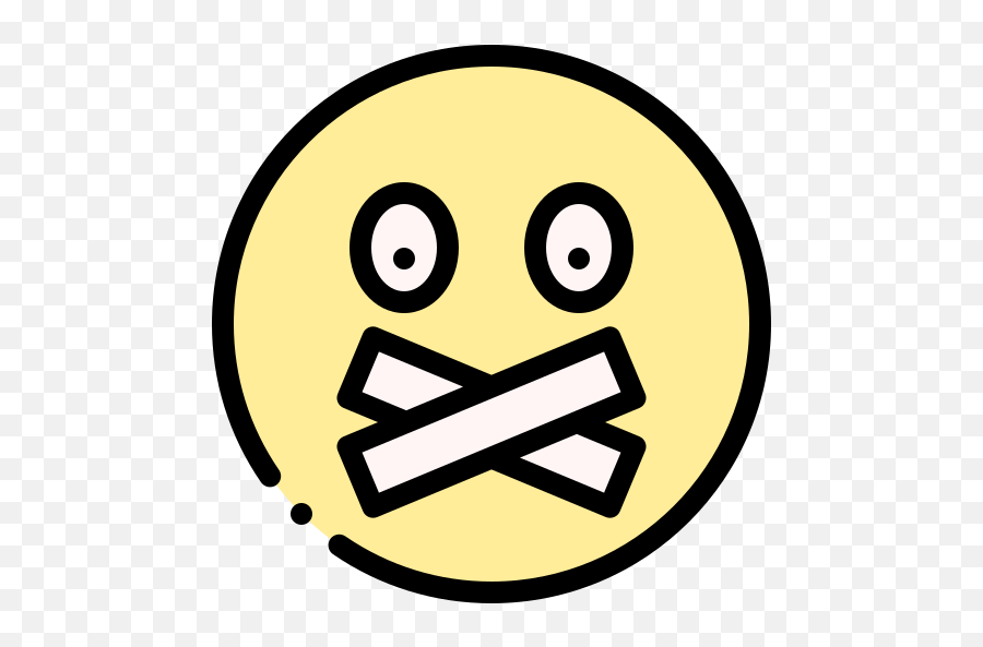 Silence - Free Smileys Icons Settings Icon Png Emoji,Emoticons Whatsapp Quiet