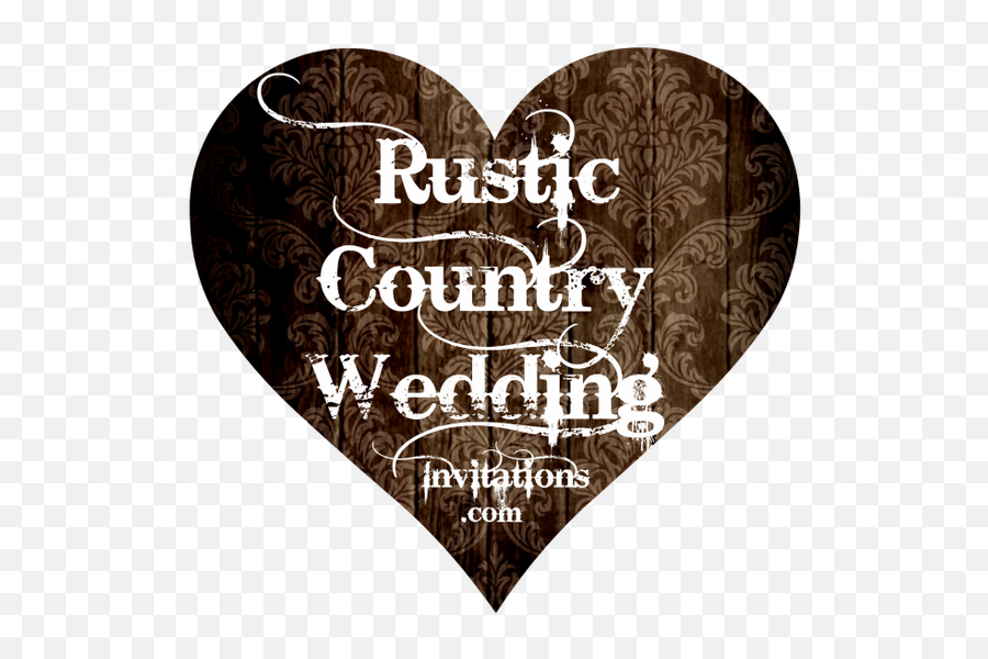 Barbed Wire Wedding Invitations - Evening Wedding Invitations Country Style Emoji,Camo Print Your Emotion Wedding Invitations