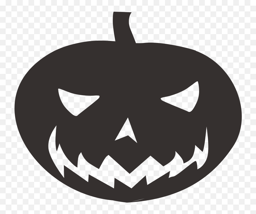 Clip Art Pumpkin Silhouette - Halloween Png Download 800 Emoji,Ghost Emojis 'pumpkin Carving Patterns Cutouts