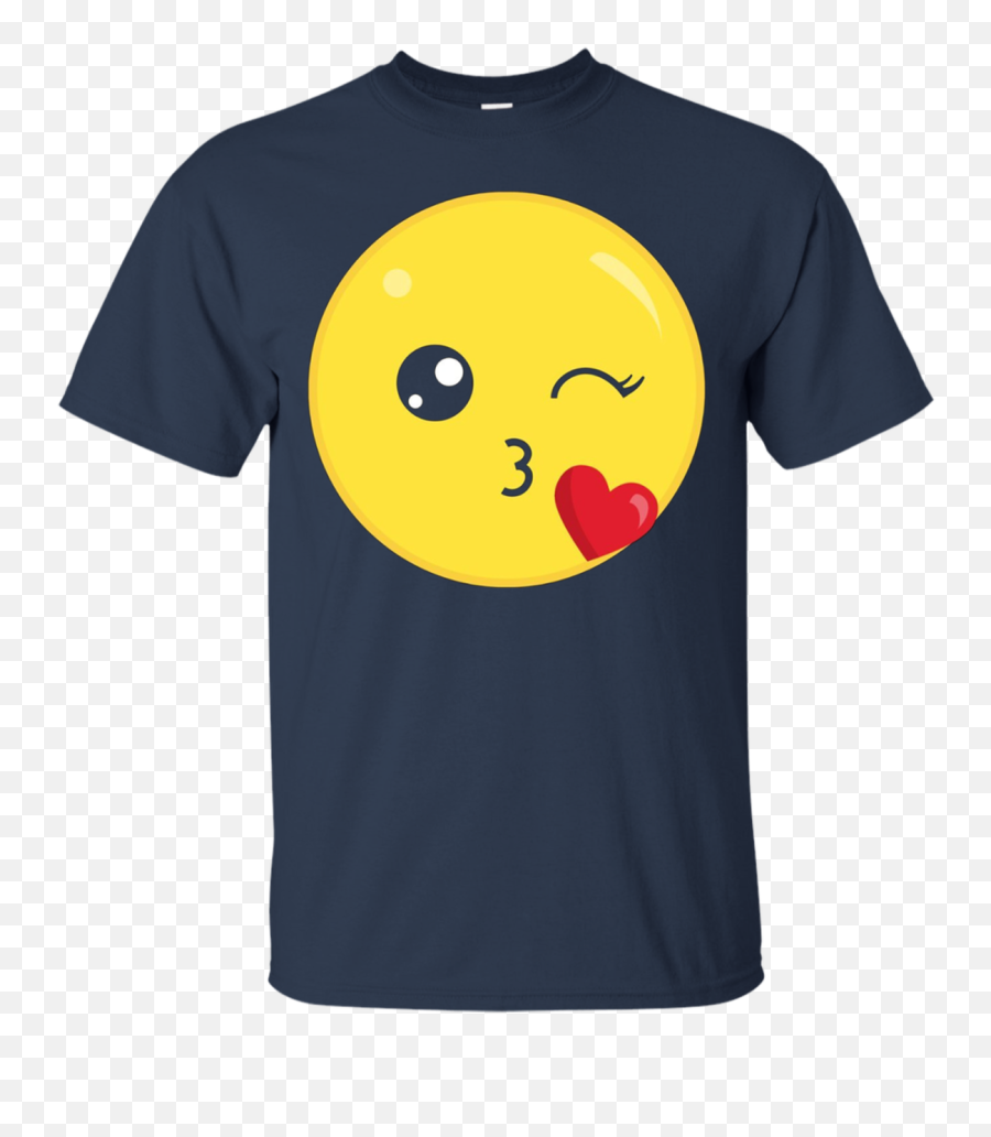 Kiss Emoji T - Shirt Smiley Emoji Shirt With Heart Jetystore,The Kissing Emoji