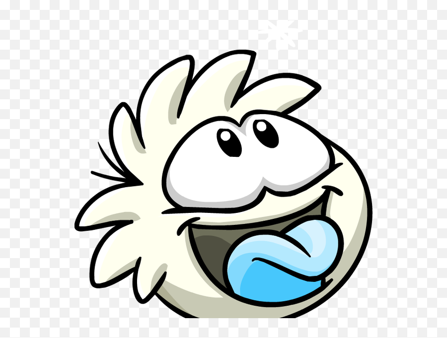 White Puffle Transparent Png - Free Download On Tpngnet Emoji,Club Penguin Heart Emoticon