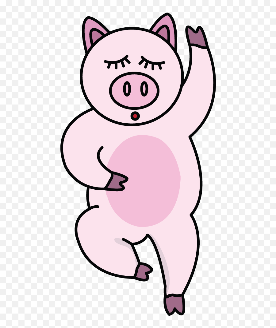 How To Draw A Domestic Pig - Drawing Pig Easy Full Size Emoji,We Need A Guinea Pig Emoji