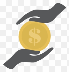 Free Coin Dollar And Hand 1199503 Png With Transparent Emoji,Coin Emoji