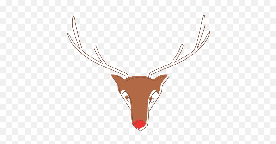 Reindeer Logo Template Editable Design To Download Emoji,Deer Head Emoji