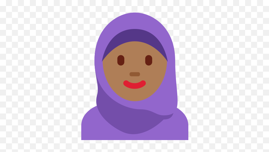 Woman With Headscarf Emoji With Medium - Dark Skin Tone,Darh Skin Tone Emojis Emoji