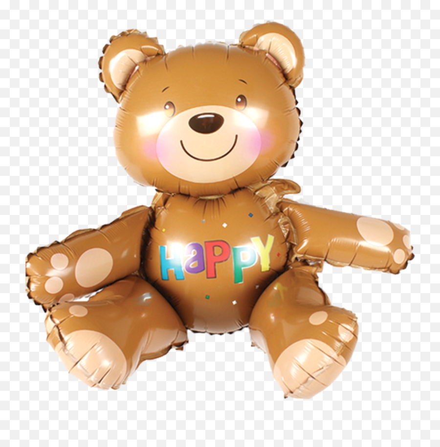 Stuffed Teddy Bear Balloon Emoji,Toy Bear Emoji