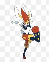 Cinderace Png Render Pokemon Sword And Shieldpng - Pokemon 815 Emoji,Sword Emoji Png