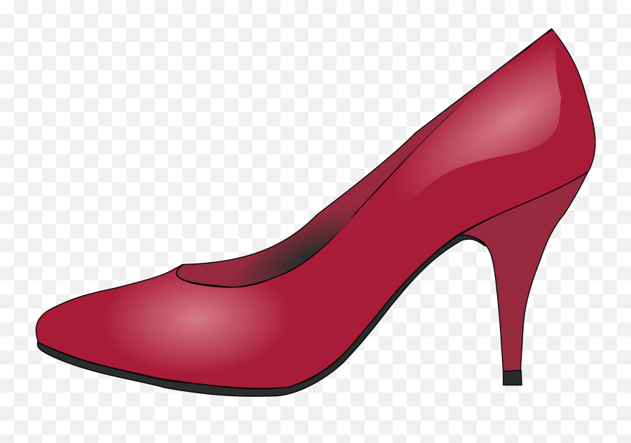 Red High - Red High Heel Clipart Emoji,High Heel Emoji