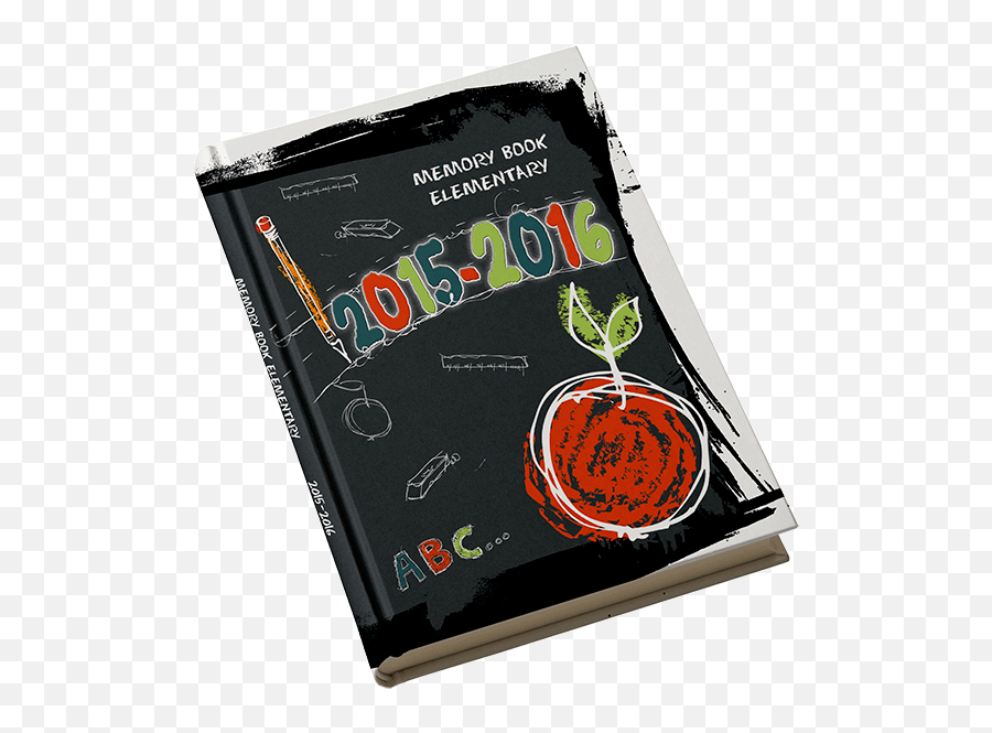 Chalked Up Yearbook Cover - Book Cover Emoji,Emoji Yearbook Theme